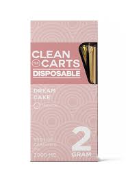 DREAM CAKE CLEAN CARTS DISPOSABLE