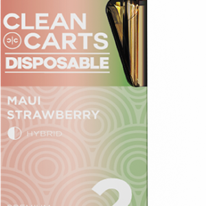 MAUI STRAWBERRY CLEAN CARTS DISPOSABLE