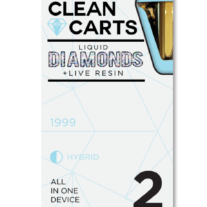 1991 Clean carts 2g liquid diamonds + live resin