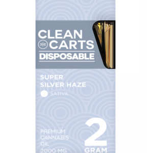 SUPER SILVER HAZE CLEAN CARTS